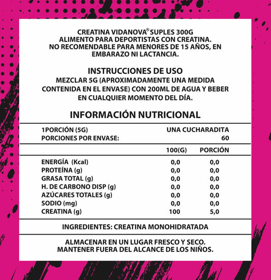 Creatina WOMAN Monohidratada 300g