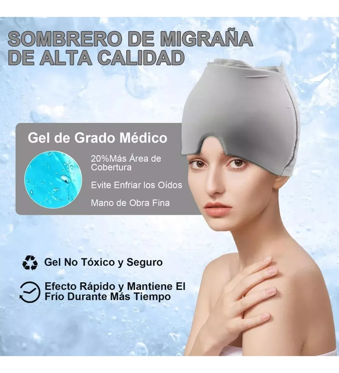 Gorro anti dolor de cabeza