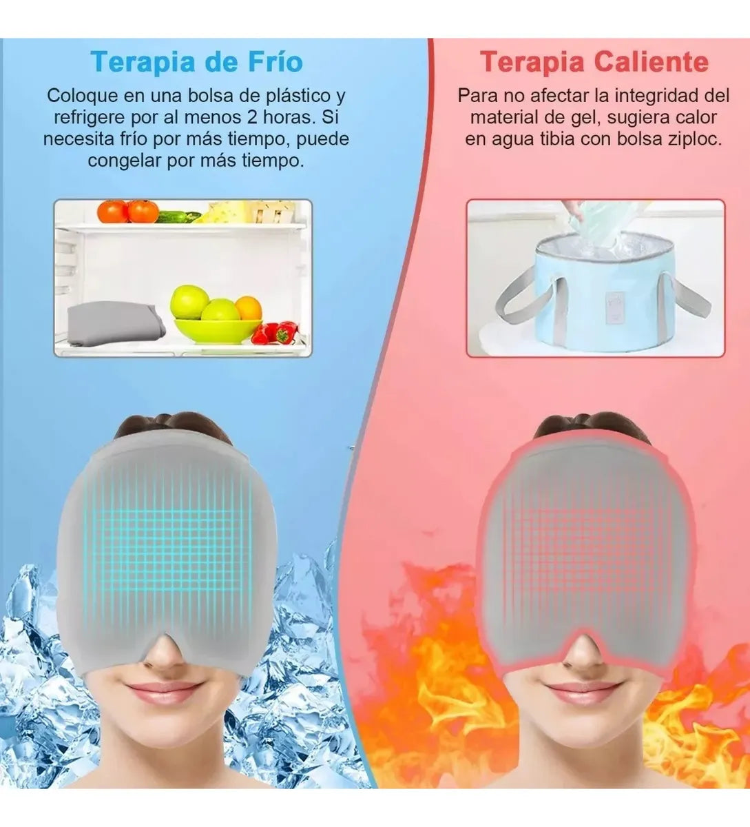 Gorro anti dolor de cabeza